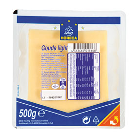 HS GOUDA 48% PLÁTKY  500G