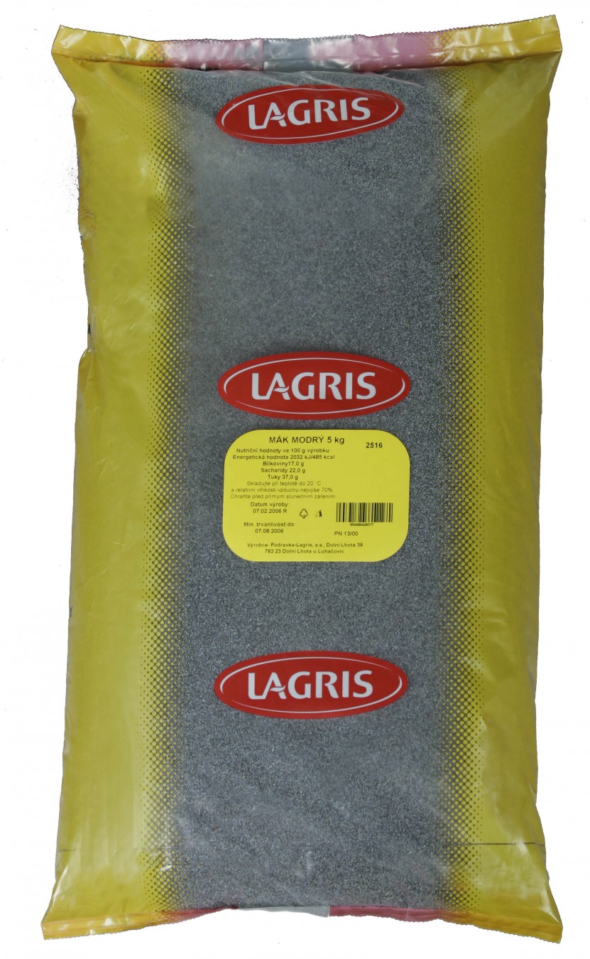 Lagris mák modrý 5 kg