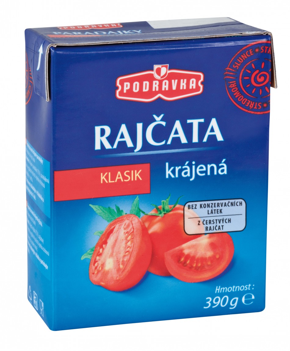 Podravka Rajčata krájená 390 g