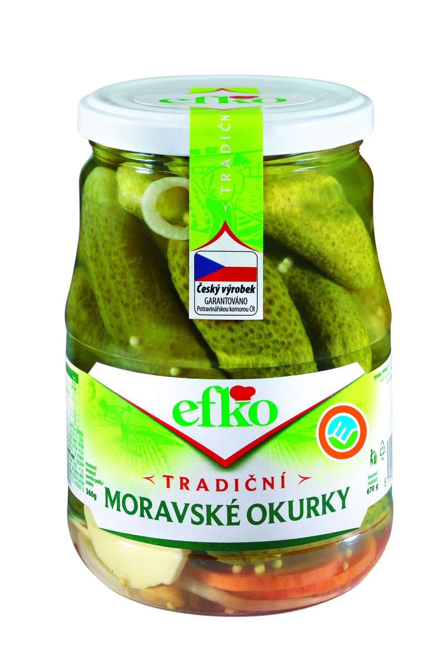 TRADIČNÍ Moravské okurky efko